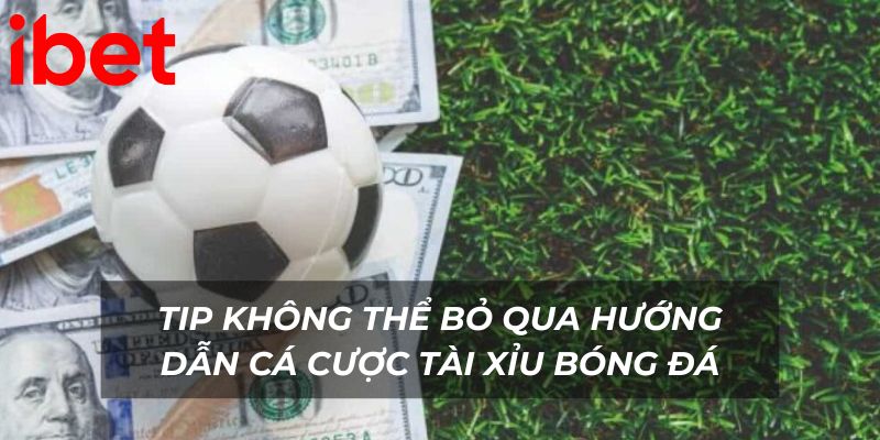 Những bí kíp không thể bỏ qua trong hướng dẫn cá cược tài xỉu bóng đá