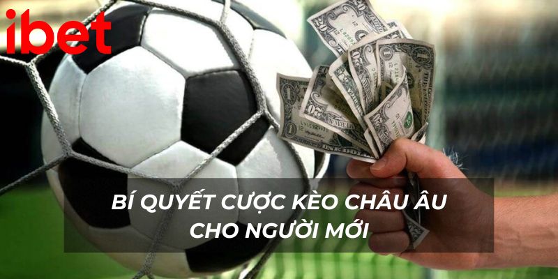 Bí quyết cược kèo châu Âu cho người mới